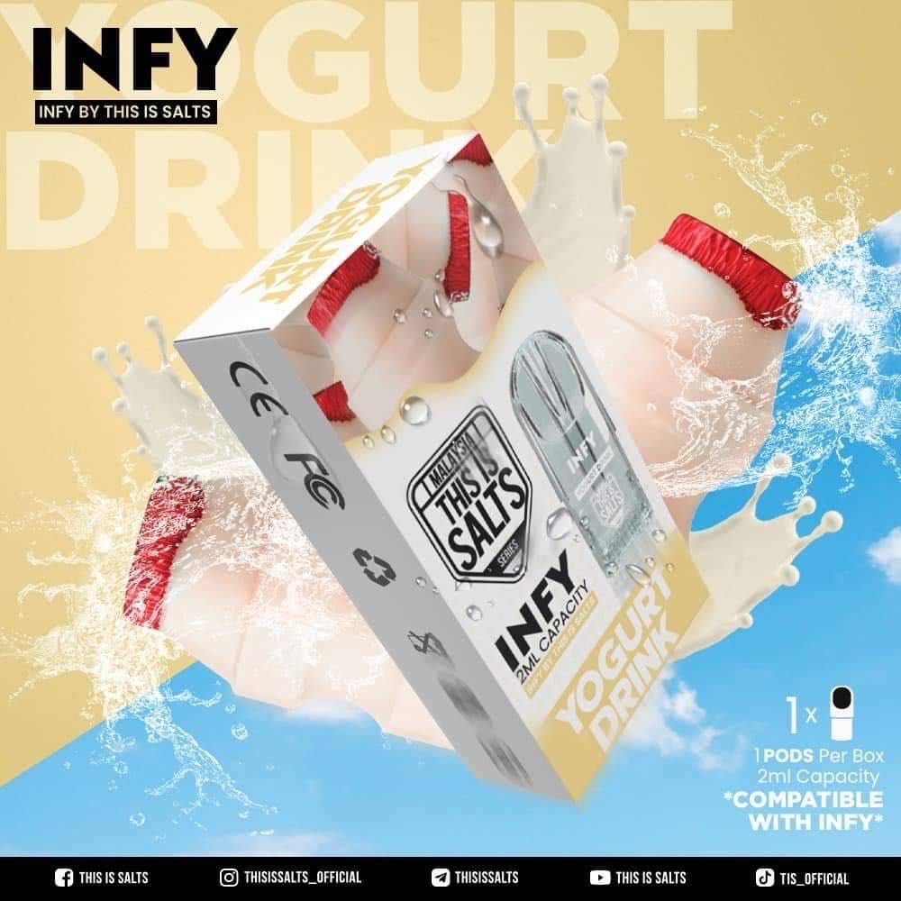 infy pod yogurt drink