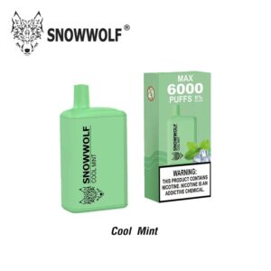snowwolf disposable 6000puffs cool mint