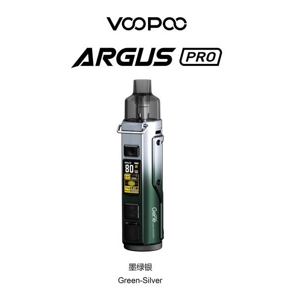 voopoo argus pro new color green silver
