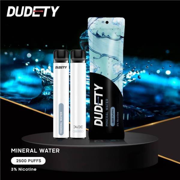 dudety 2500Puffs mineral water