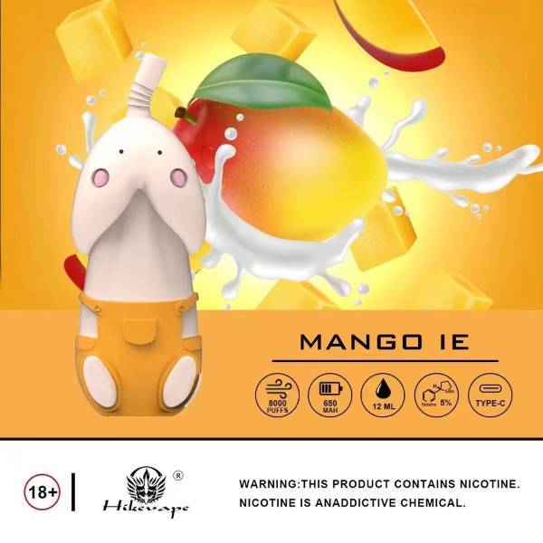 m8 disposable 8000puffs mango ice