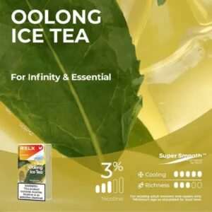relx infinity pod oolong ice tea