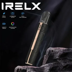 lrelx r5 leather pod black