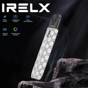 lrelx r5 leather pod white