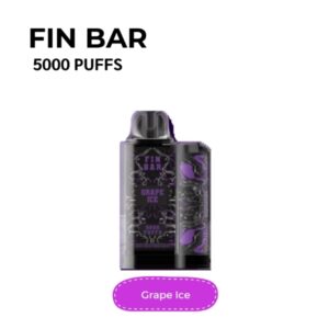 fin bar 5000 puffs grape ice