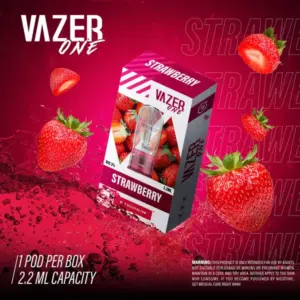 vazer one pod 2.2ml strawberry