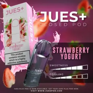 juse plus pod strawberry yogurt