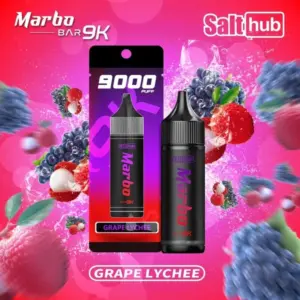 marbo bar 9000 puffs grape lychee