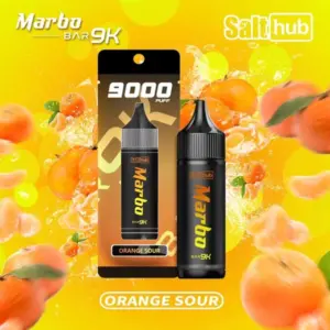 marbo bar 9000 puffs orange sour
