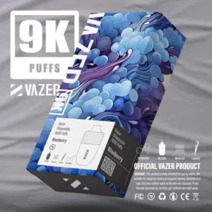vazer 9000 puffs blueberry