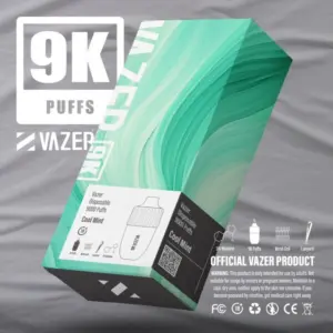 vazer 9000 puffs cool mint