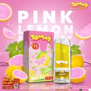 tommy v2 2.5ml pink lemon