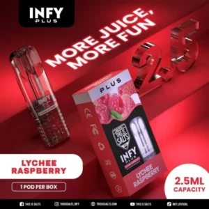infy plus 2.5ml lychee raspberry