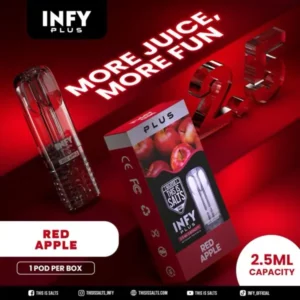 infy plus 2.5ml red apple