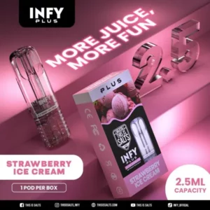 infy plus 2.5ml strawberry ice cream
